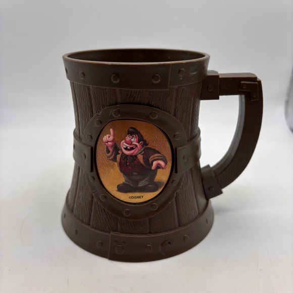 Disney Parks Beauty and the Beast Gaston Plastic Collectible Character Mug - Picture 1 of 12